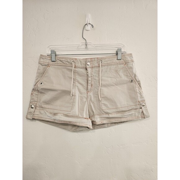 Nike Pants - Nike Women's Beige Mini Short Size Medium